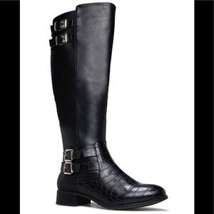 Sade. Calf High Boots